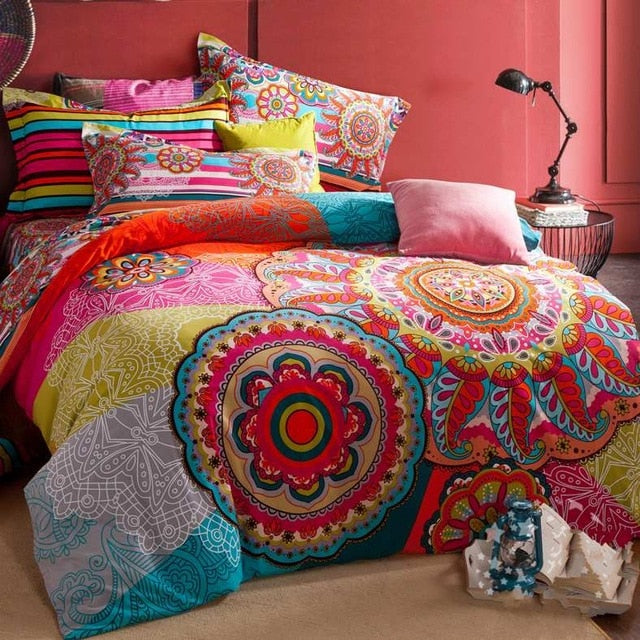 Bohemian Bedding Sets Queen King Size 