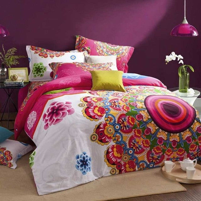 Bohemian Bedding Sets Queen King Size 