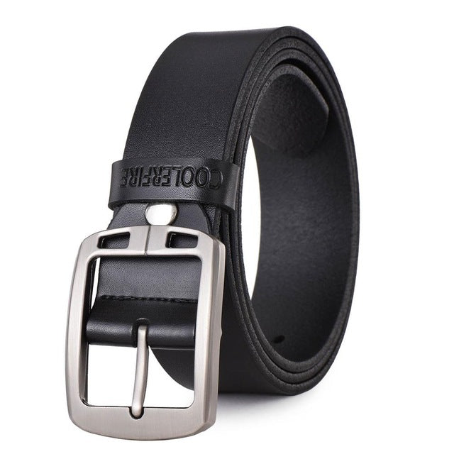100% Genuine Leather Cowboy Belts For Men 
