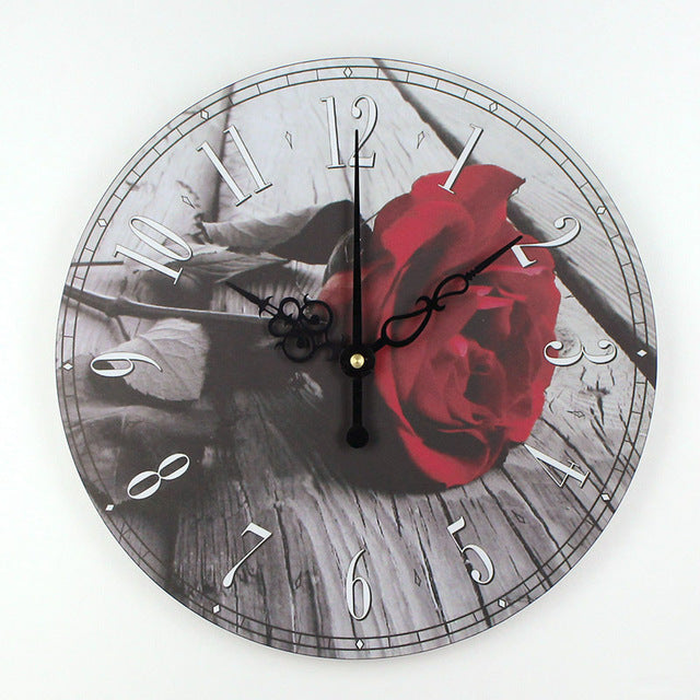 Vintage Silent Wall Clock 