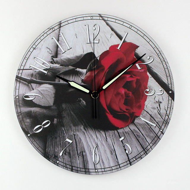Vintage Silent Wall Clock 