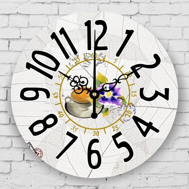 Vintage Silent Wall Clock 