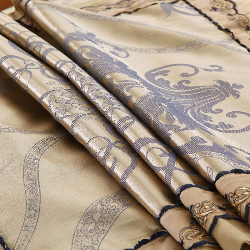 Stain Jacquard Luxury Royal Bedding Set 