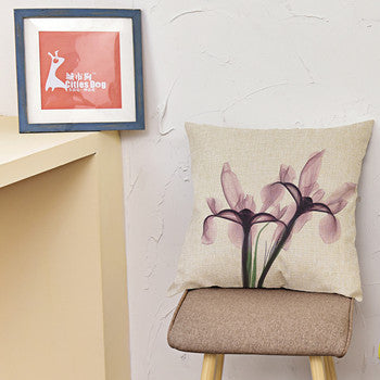 Floral Flower Cushion Cover Pillow Cases 
