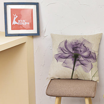 Floral Flower Cushion Cover Pillow Cases 