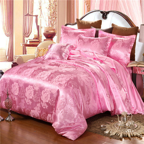 Luxury Jacquard Bedding Sets Queen/King Size 