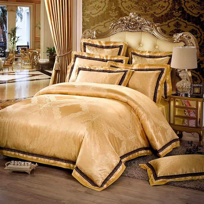 Luxury European Jacquard Bedding Sets 