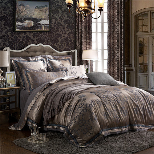 Luxury European Jacquard Bedding Sets 
