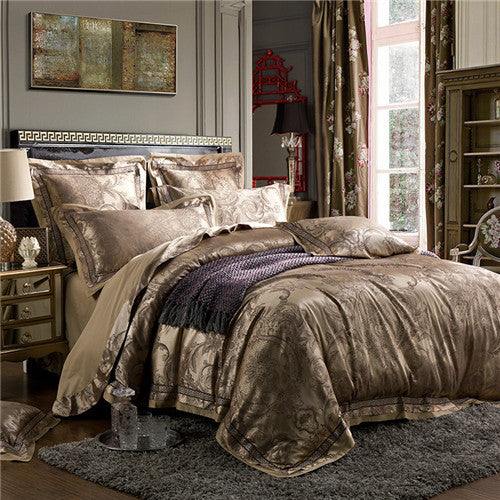 Luxury European Jacquard Bedding Sets 