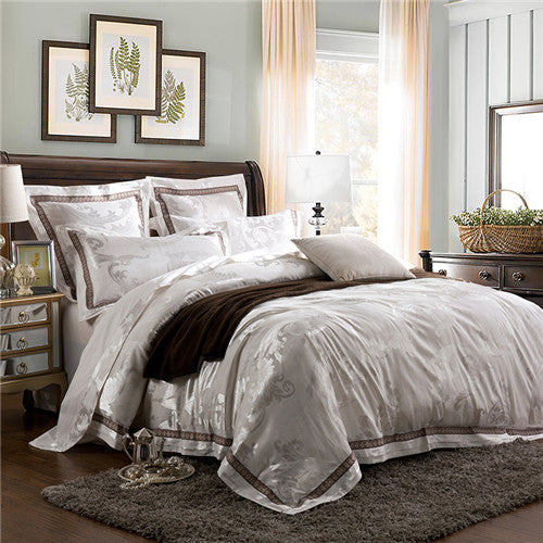 Luxury European Jacquard Bedding Sets 