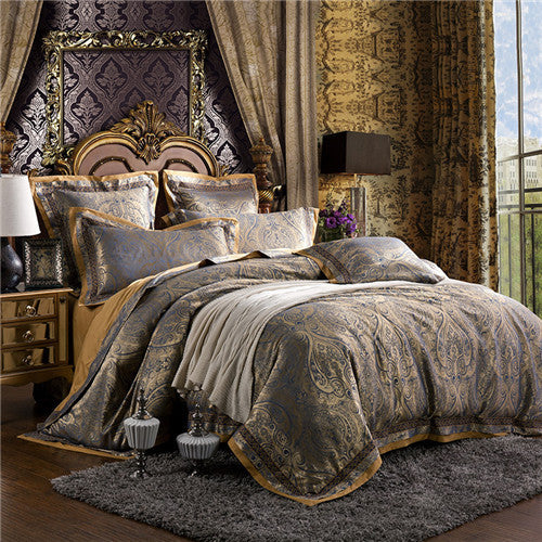 Luxury European Jacquard Bedding Sets 