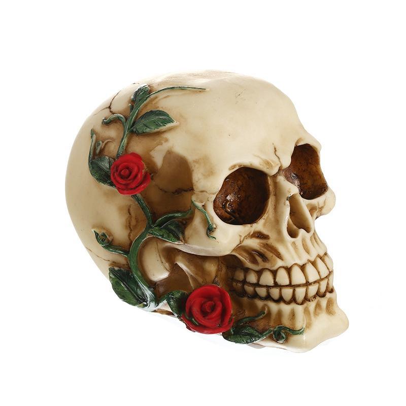 Creative Skull Statue Sculpture 