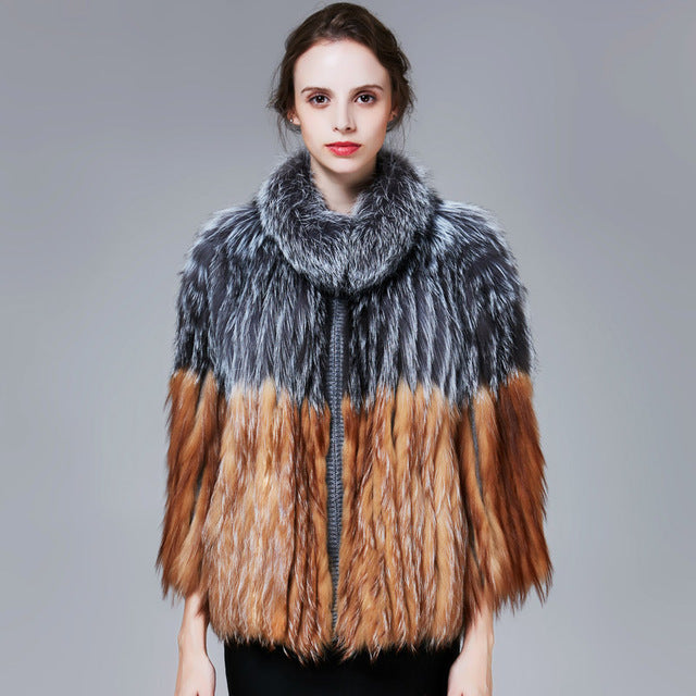 Women Slim Fur Coat 