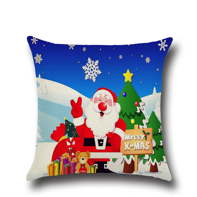 Christmas Cushions Pillowcase Covers 