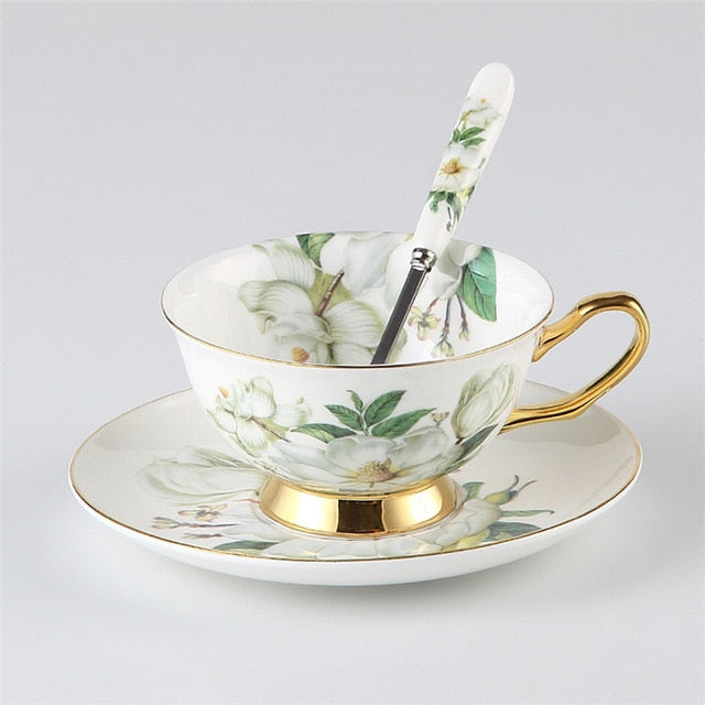 Bone China Coffee And Tea Set 