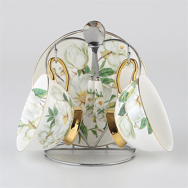 Bone China Coffee And Tea Set 