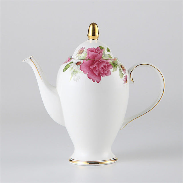 Royal Vintage China Tea Pot With Infuser 
