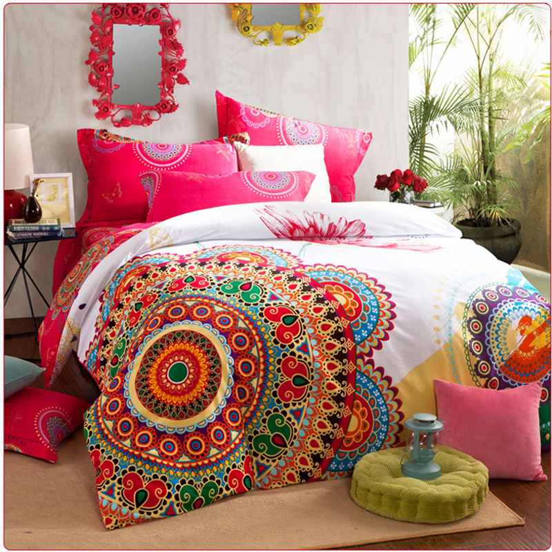 Bohemian Bedding Sets Queen King Size 