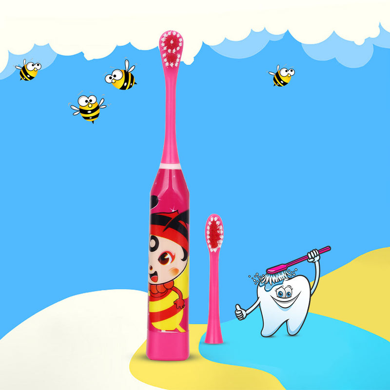 Cartoon Print Children Electric Toothbrush 