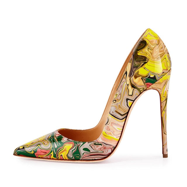 Caroll Elegant Pointed Toe High Heel Shoes 