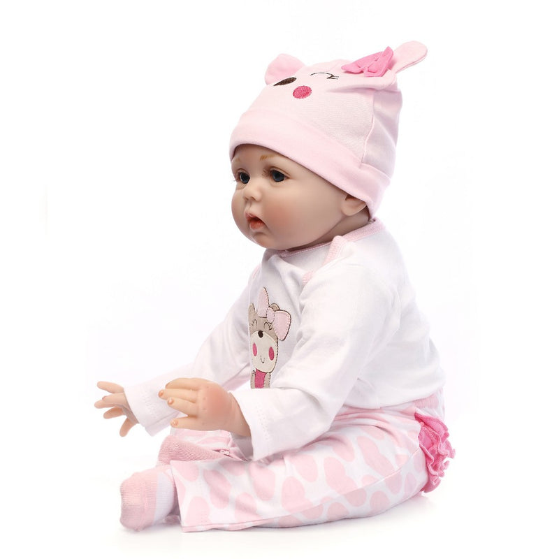 Baby Silicone Lifelike Realistic Reborn Doll 