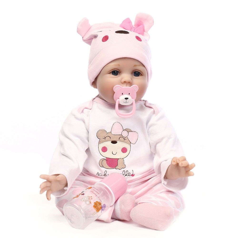 Baby Silicone Lifelike Realistic Reborn Doll 