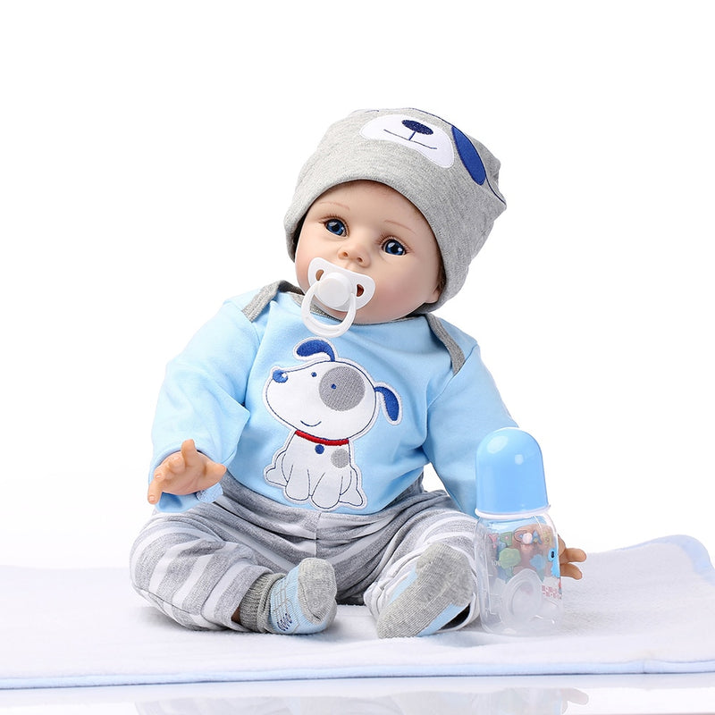 55cm Reborn Lifelike Realistic Baby Boy Doll 