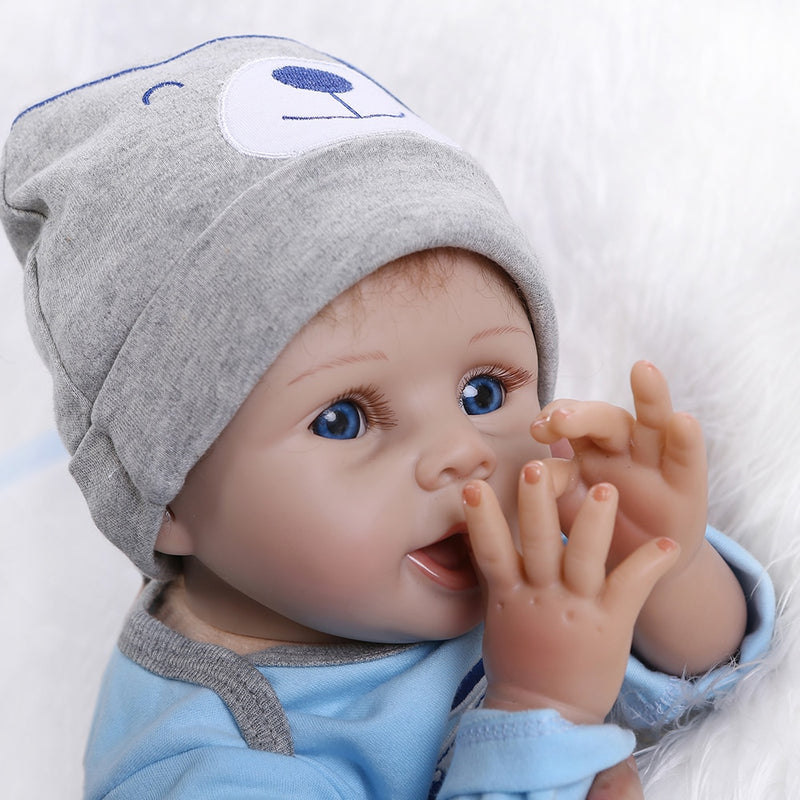 55cm Reborn Lifelike Realistic Baby Boy Doll 