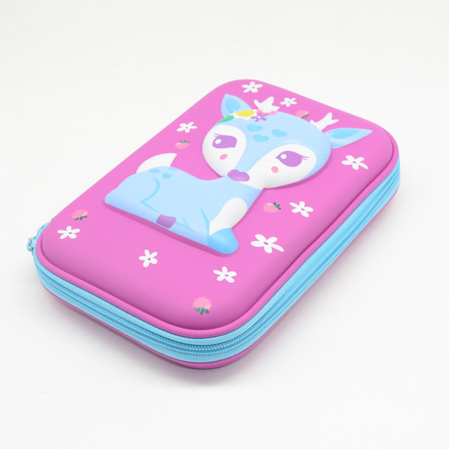 Unicorn Pencil Case Colorful School Supplies 