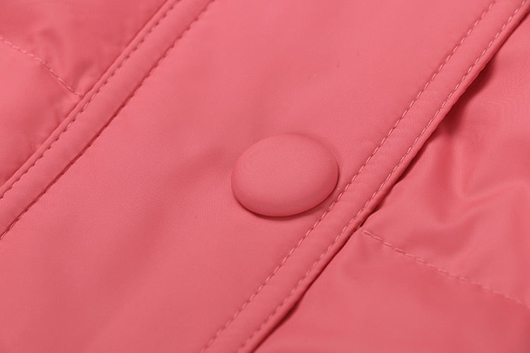 Designer Belted Down Coats Winter Women's Jacket 