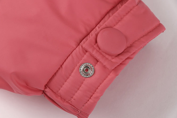 Designer Belted Down Coats Winter Women's Jacket 